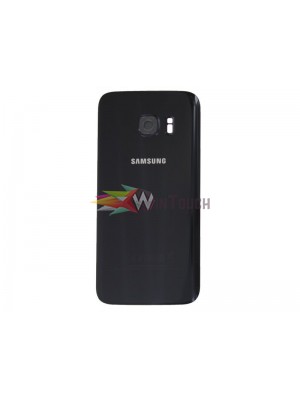 Original Καπάκι Μπαταρίας Samsung Galaxy S7 SM-G930 Black (Χωρίς Ταινία) Ανταλλακτικά